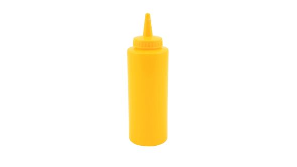 Genware Squeeze Bottle Yellow 12oz/35cl