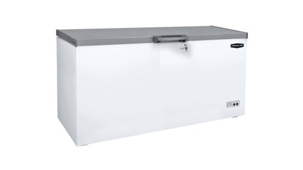 Sterling Pro Green SPC465SS Chest Freezer / Chiller / Fridge with Stainless Steel Lid, 469 Litres