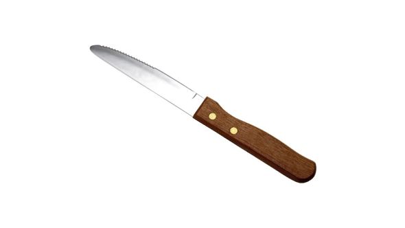 Steak Knife Large - Dark Wood Handle (Dozen) - Genware