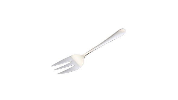 Genware Large Stainless Steel  Serving Fork 23.4cm