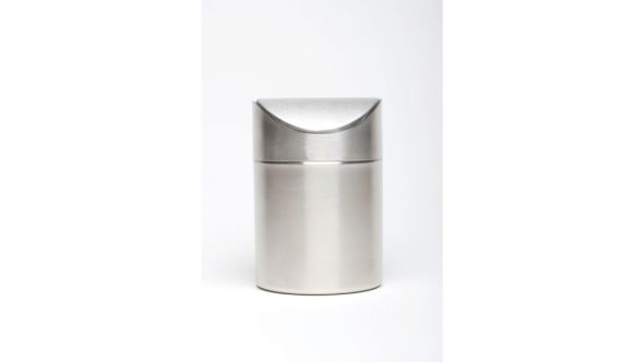 Stainless Steel Table Bin 17cm High x 11.5cm Dia - Genware