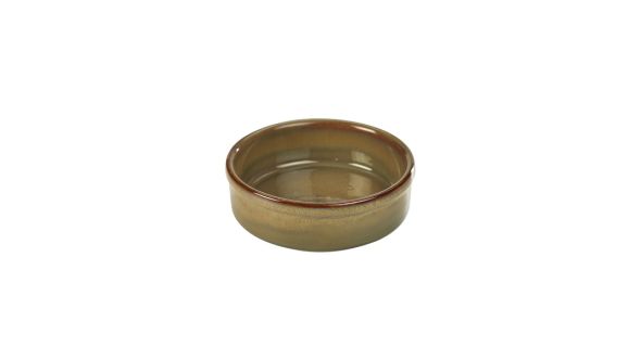 Terra Stoneware Rustic Brown Tapas Dish 14.5cm - pk 6