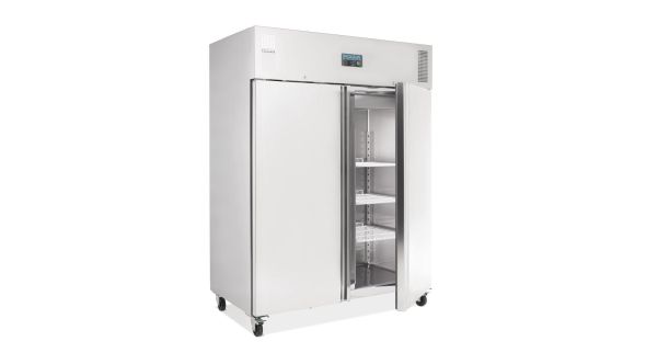 Polar U635 Heavy Duty Double Door Freezer Stainless Steel 1300Ltr