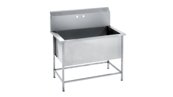 Parry USINK1200 Stainless Steel Utility / Healthcare Sink 1200mm W