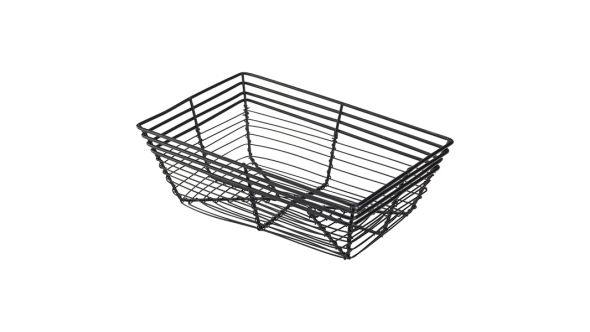 Wire Basket Rectangular 23 x 15 x 7.5cm - Genware