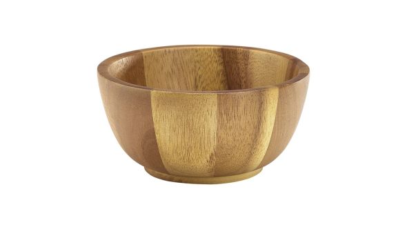 Acacia Wood Bowl 15Ø x 7cm - Genware