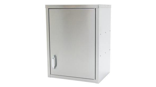 Parry WCH450 Stainless Steel Hinged Wall Cupboard Single Door 400mm Wide