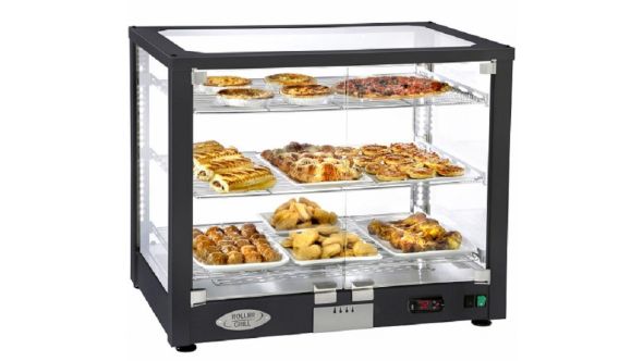 Roller Grill WD780D Heated Display Cabinet (Counter Top)