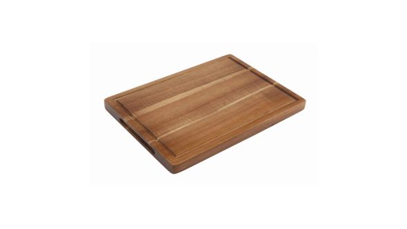 Genware Acacia Wood Serving Board 28X20X2cm