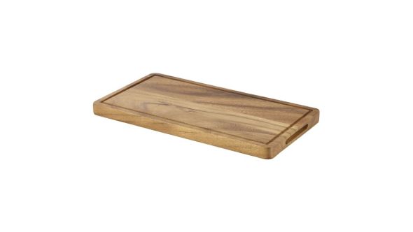 Genware Acacia Wood Serving Board GN 1/3