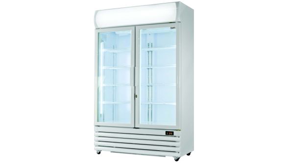 Prodis XD1201 Double Door Hinged Display Fridge 1200L White