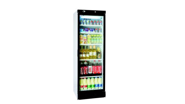 Prodis XD380 Single Door Glass Door Display Refrigerator 372L