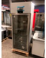 Blizzard 068401910 GRADED-02080 BR1SSCR Upright Single Hinged Glass Door Gastronorm Refrigerator 
