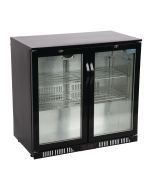 Polar G-Series Back Bar Cooler with Hinged Doors 198Ltr