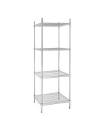 Vogue 4 Tier Wire Tower Unit 610x610mm