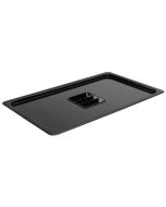 Vogue Polycarbonate 1/1 Gastronorm Lid Black