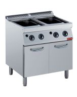 Diamond G17/CPA8-N Freestanding Gas Pasta Cooker on 2 Neutral Closed Cupboards without Baskets