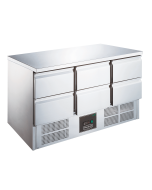 Sterling Pro Cobus SPU303-6D 6 Drawer Undermounted Counter, 368 Litres