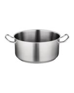Vogue Stainless Steel Casserole Pan 36cm