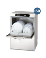 DC SD45ISD Standard Range 450mm Basket Frontloading Commercial Dishwasher with Integral Water Softener & Drain Pump, 14 Plates