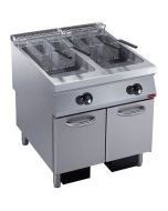 Diamond G22/F46A8-S Double Basket Freestanding Gas Fryer on Neutral Closed Cupboard