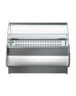 Sterling Pro SALINA80/100VCC Curved Glass Serveover Counter, 1040m