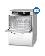 DC SG35ISD Standard Range 350mm Basket Frontloading Commercial Glasswasher with Integral Water Softener and Drain Pump, 14 Pint Capacity