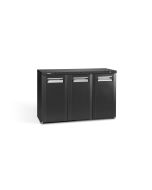 Gamko Maxiglass MG3/315 Maxiglass Hinged Solid Triple Door Undercounter Bottle Cooler, 315 Litres