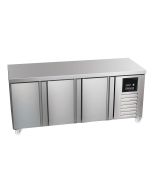 Sterling Pro Green SNI-7-180-30-NS 3 Door Counter Freezer Plain Top, 452 Litres
