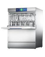 Hobart GXCROIW-11B 500mm Basket Frontloading Commercial Glasswasher with Chemical Pump, Drain Pump & RO, 25 Pint Capacity