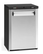 Gamko MG3/150RCS Maxiglass Right Hand Hinged Solid Single Door Undercounter Stainless Steel Bottle Cooler, 150 Litres