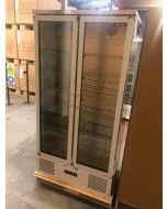 Blizzard 51727550862002504 GRADED-02217 BAR20SS Upright Double Hinged Glass Door Bottle Cooler
