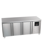 Sterling Pro Green SPI-6-200-30-NS Stainless Steel 3 Door Fridge Counter, 600mm Deep