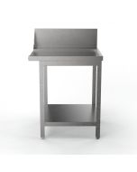 Sammic Side table with splash back MP-700D right (700 x 750 x 850 mm)