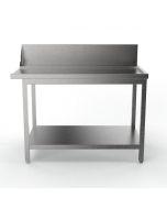 Sammic Side table with splash back MP-1200D right (1200 x 750 x 850 mm)