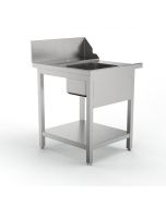 Sammic Pre-wash table MI-700 for AX/UX/SRC (700 x 750 x 850 mm)