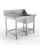 Sammic Pre-wash table left without sorting MPI-1200 L (1200 x 750 x 850 mm)