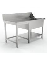 Sammic Pre-wash table left without sorting MPI-1500 L (1500 x 750 x 850 mm)
