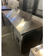 Blizzard 79770572663002504 GRADED-02340 HBC3 Triple Hinged Door Counter Refrigerator With Upstand