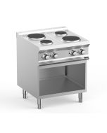 Hobart Ecomax HEPR77A 4 Plate Round Hob on Open Cupboard, 8.2kW