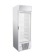 Sterling Pro Green BBVF500 Large Capacity White Single Door Display Freezer, 496 Litres