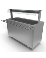 Moffat Versicarte Pro VC4HTQGTR Size 4 Hot Cupboard with Neo Ceran Hot Top package, Complete with Gantry & Tray Rail