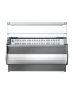 Sterling Pro SALINA80/250VD Flat Glass Serveover Counter, 2480mm