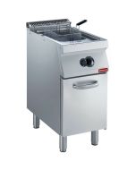 Diamond G17/F15A4-N Single Basket Freestanding Gas Fryer on Neutral Closed Cupboard