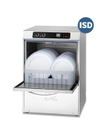 DC SD40ISD Standard Range 400mm Basket Frontloading Commercial Dishwasher with Integral Water Softener & Drain Pump, 11 Plates