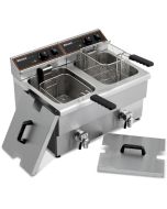 Blizzard BF8+8 16L Double Tank Electric Fryer