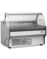 Blizzard BCG130WHV2 1.3m Curved Glass Serve Over Counter