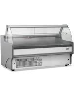 Blizzard BCG200WHV2 2m Curved Glass Serve Over Counter