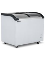 Blizzard BDF22 220L Curved Glass Lid Freezer