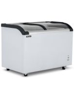 Blizzard BDF32 320L Curved Glass Lid Freezer